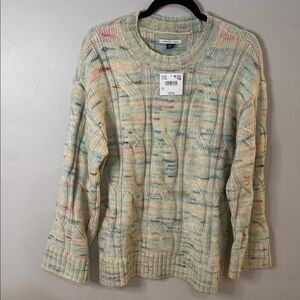 American Eagle Multicolor Knit Sweater